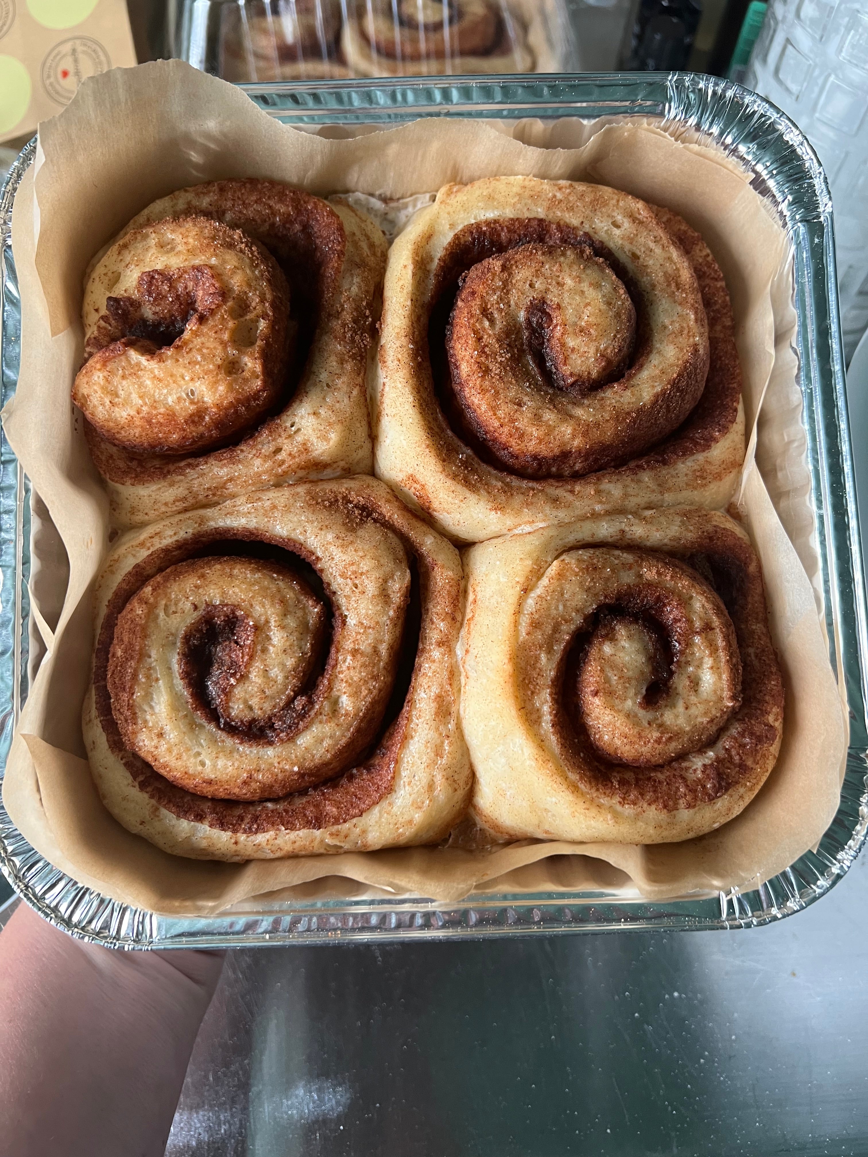 Sourdough Cinnamon Rolls
