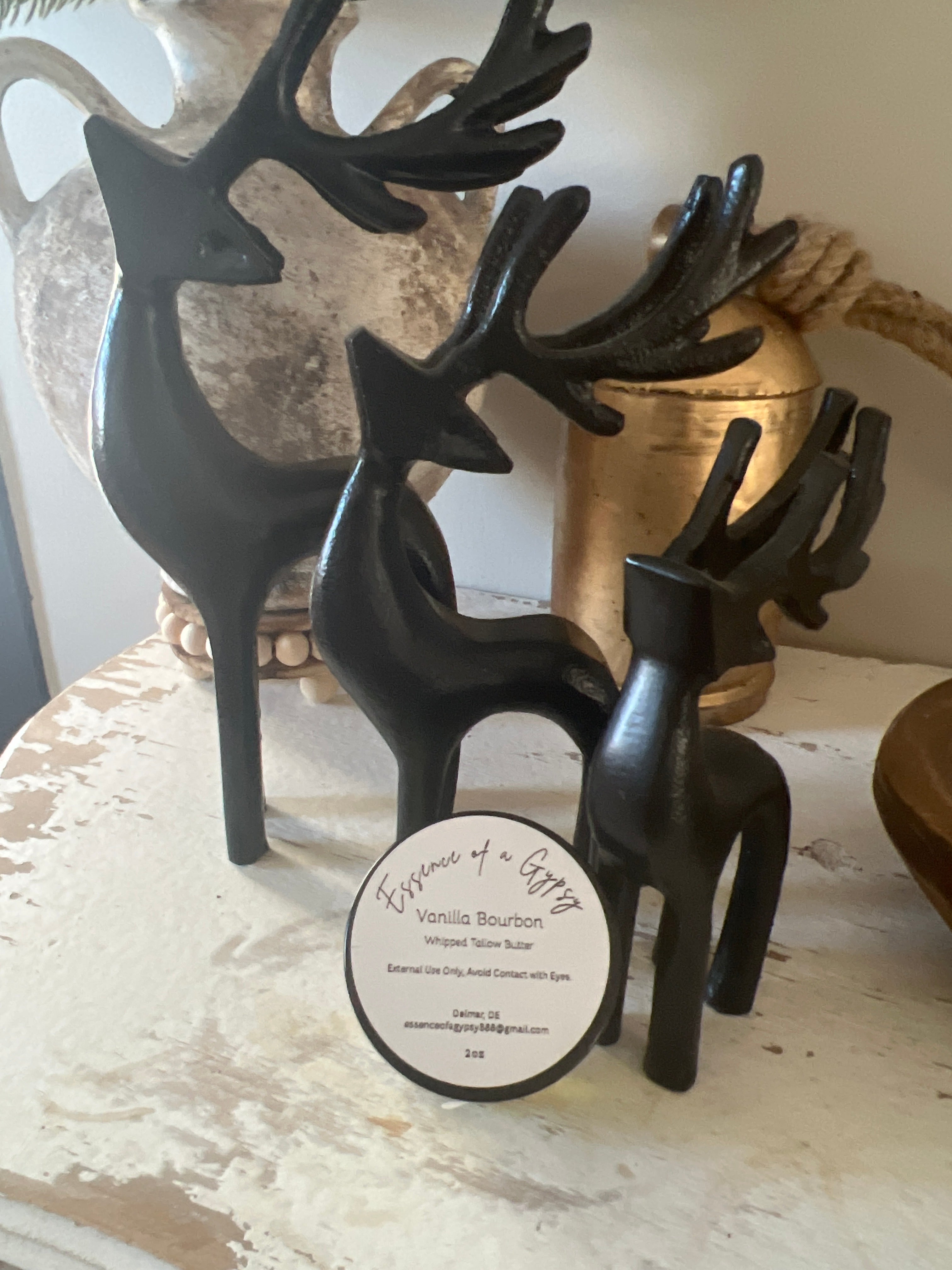 Vanilla Bourbon Whipped Tallow