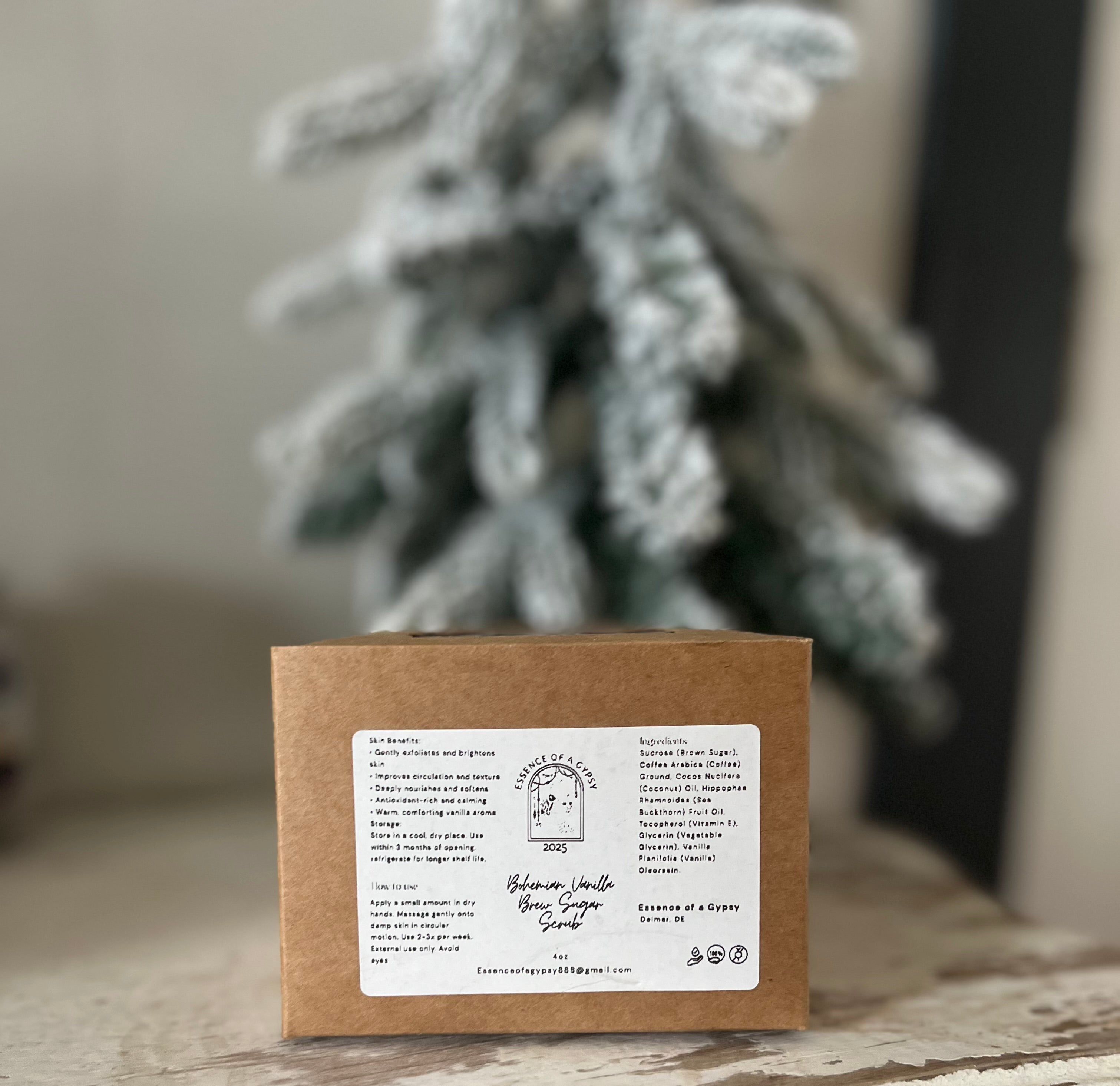 Bohemian Vanilla Brew Sugar Scrub