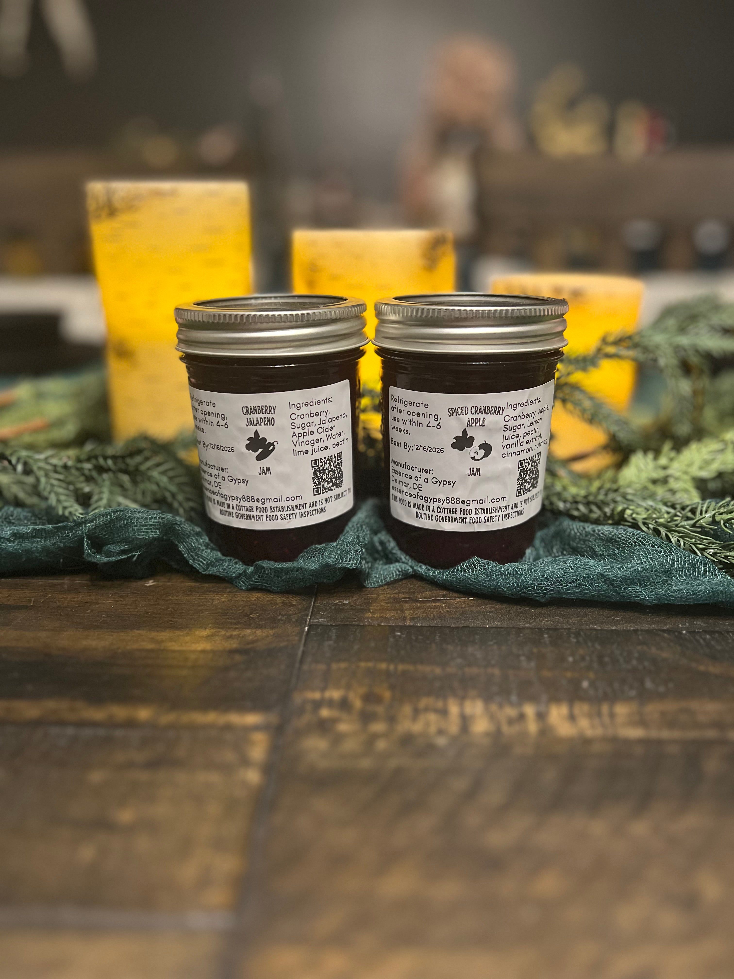 Cranberry Jalapeño’s Jam