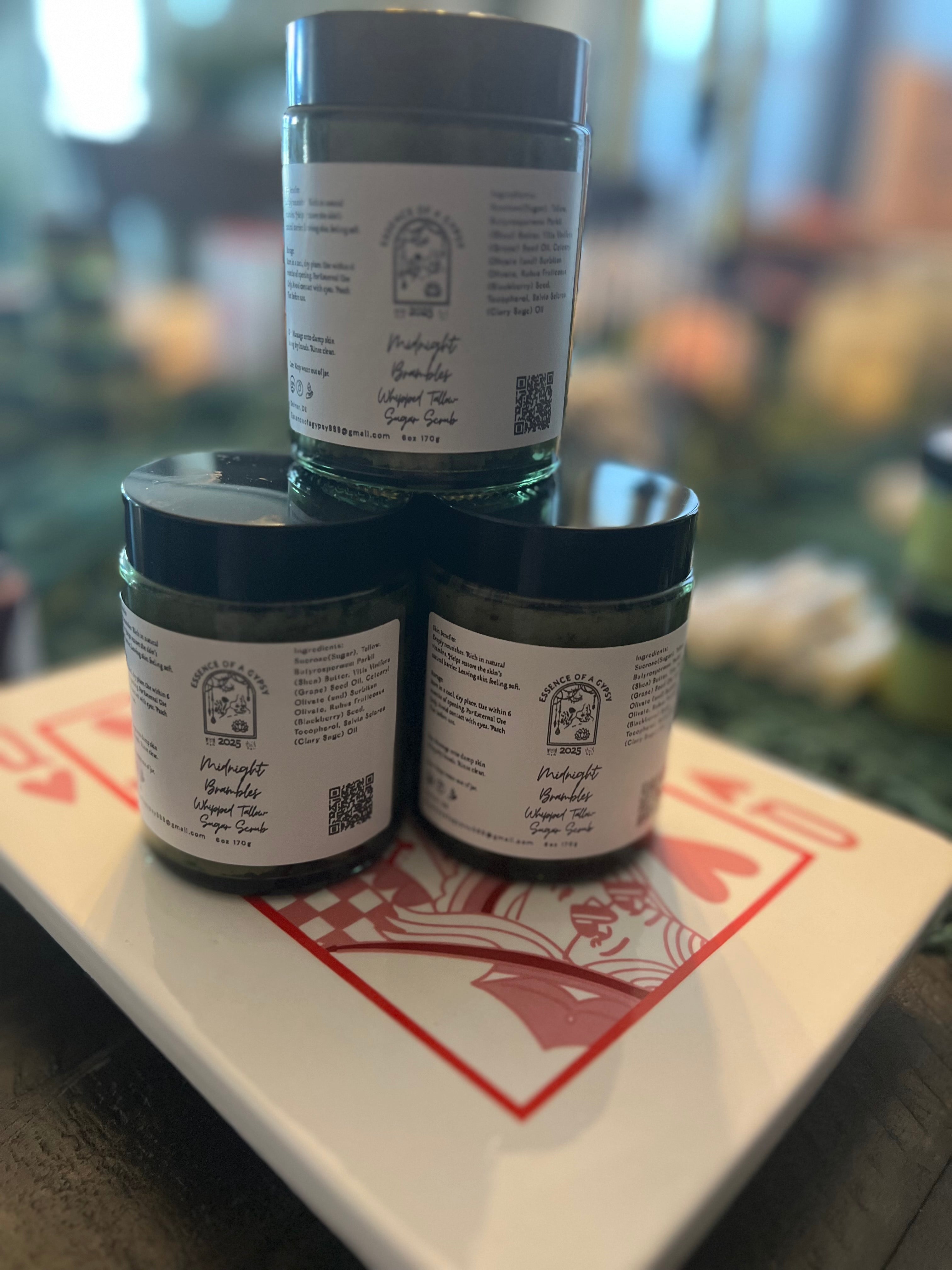 Midnight Brambles Whipped Tallow Sugar Scrub